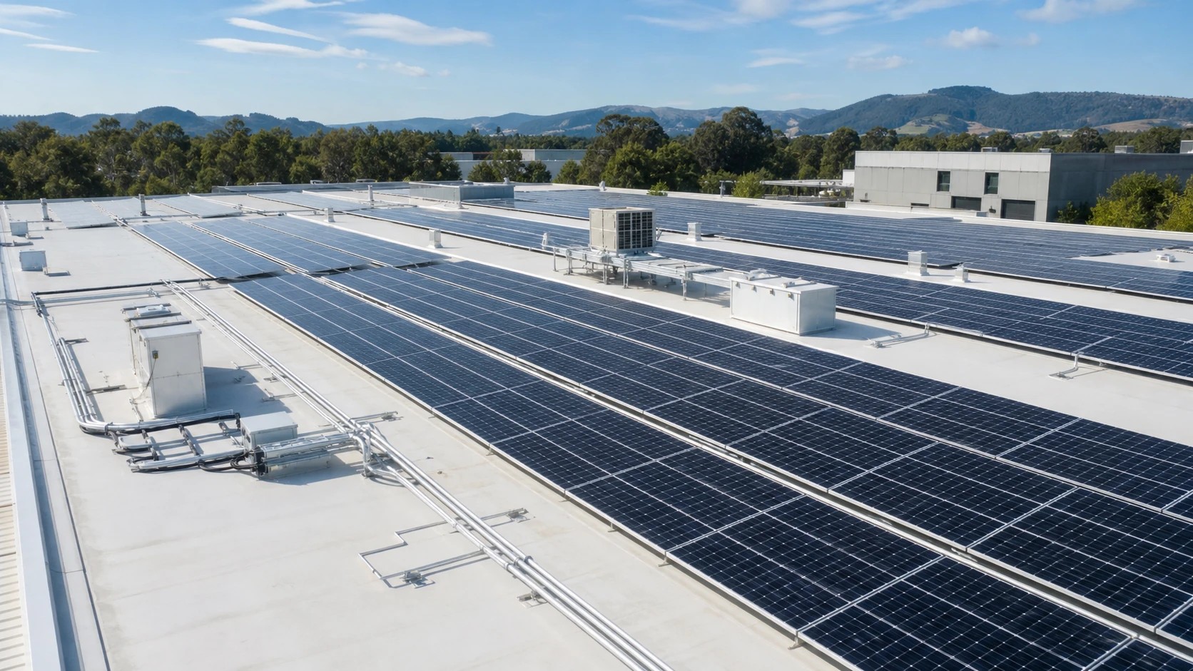 Çatı tipi güneş enerji sistemi